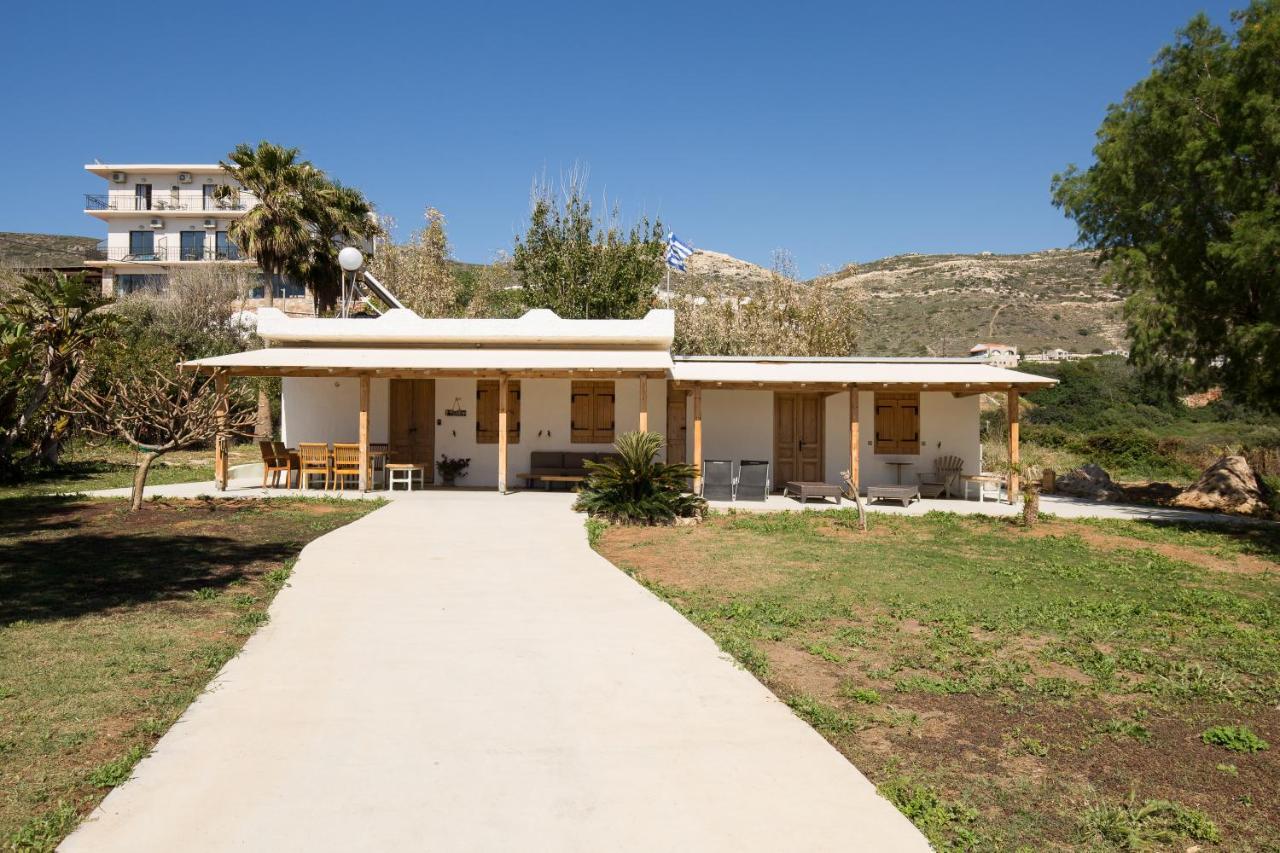 Mera Beachfront House - Falasarna Exterior foto