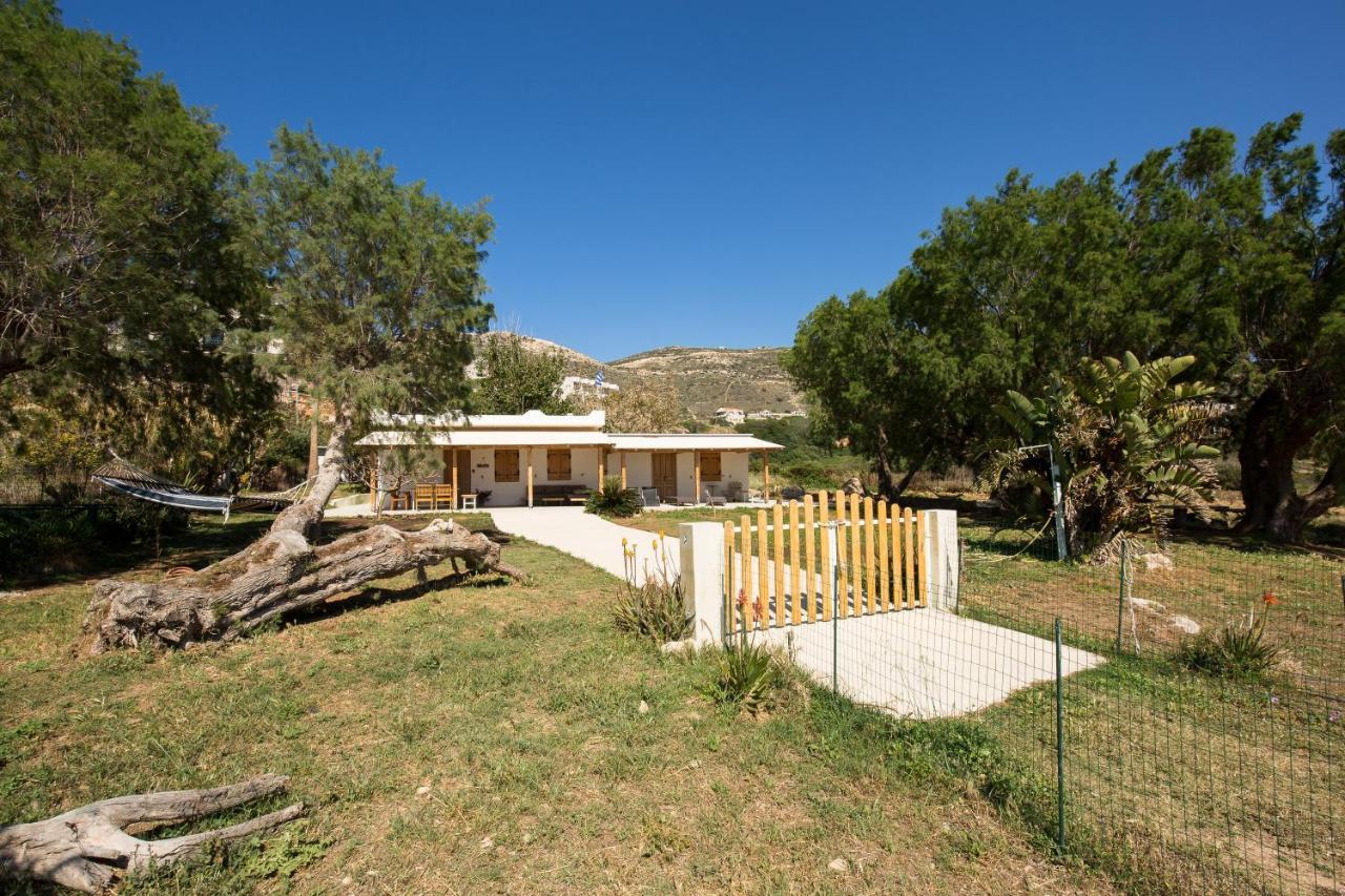 Mera Beachfront House - Falasarna Exterior foto