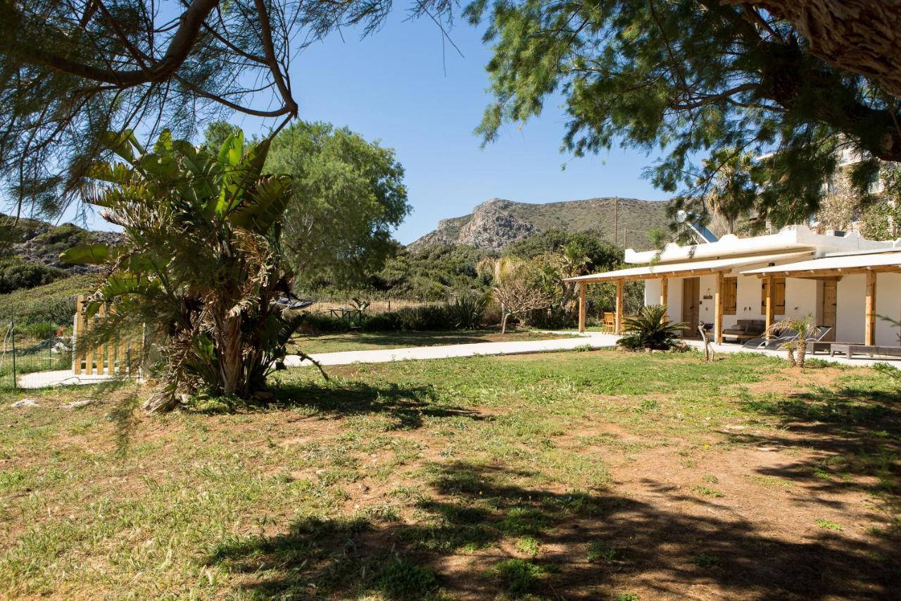 Mera Beachfront House - Falasarna Exterior foto