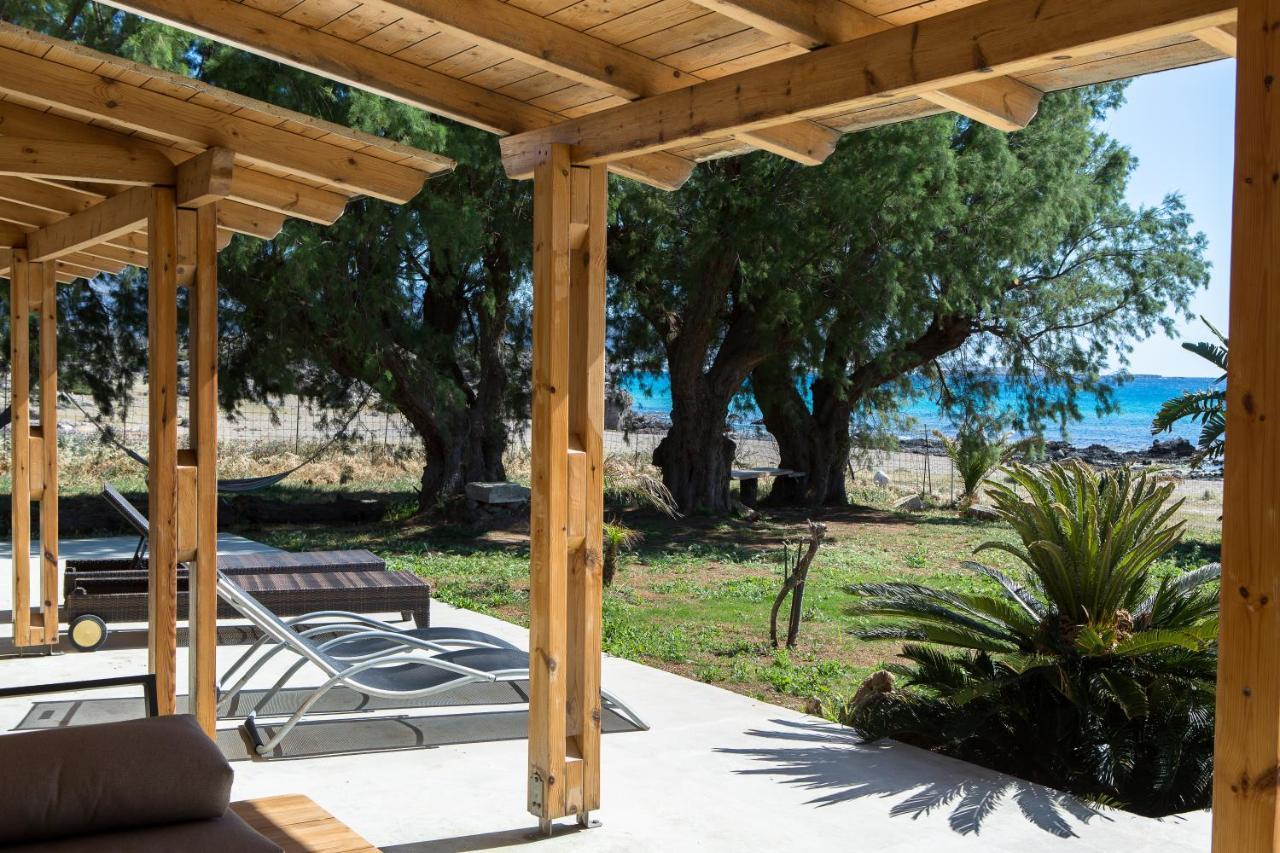 Mera Beachfront House - Falasarna Exterior foto
