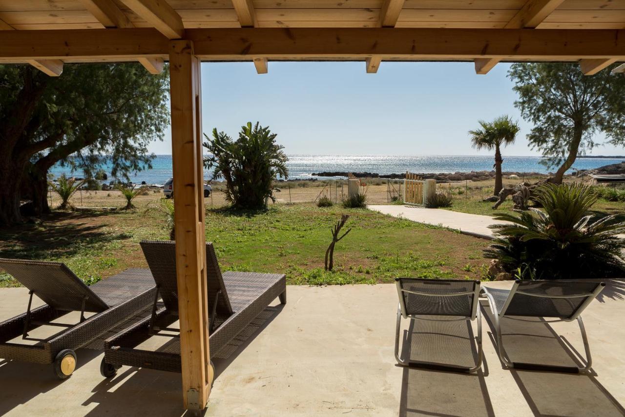 Mera Beachfront House - Falasarna Exterior foto