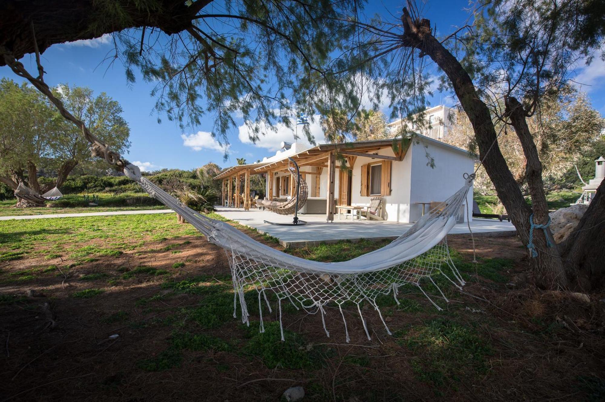 Mera Beachfront House - Falasarna Exterior foto