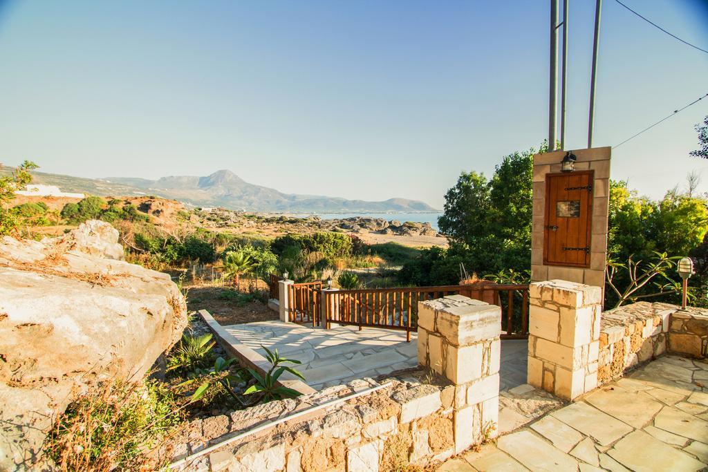Mera Beachfront House - Falasarna Exterior foto